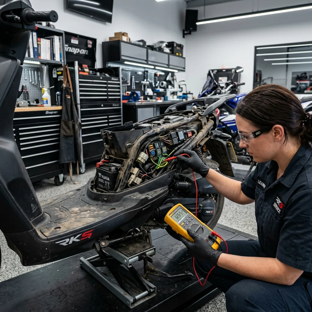 RKS Freccia ve Wildcat Scooterlarda Enjeksiyon (EFI) ve Elektrik Arızaları Çözümü