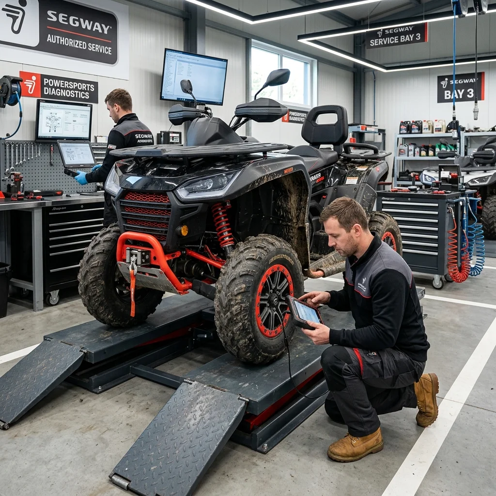 Segway Snarler ATV Şasi, Rot-Rotil, Amortisör ve Ağır Arazi Şartları Bakımı