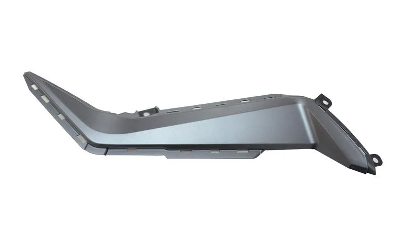 DEPO ÜST MUHAFAZA ALT DEKORU SAĞ MAT GRİ (RZ125)RZ150 - RZ125-X - RZ150-X