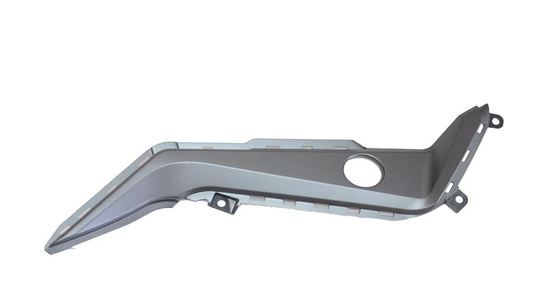 DEPO ÜST MUHAFAZA ALT DEKORU SOL MAT GRİ (RZ125)RZ150 - RZ125-X - RZ150-X