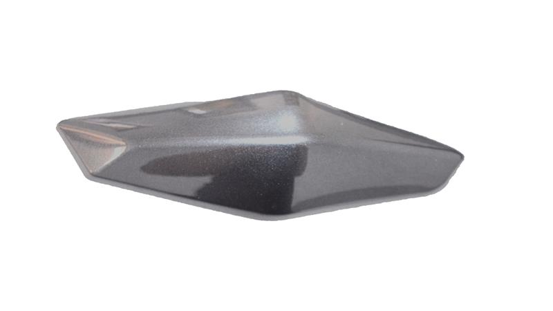 DEPO ÜST MUHAFAZA DEKORU SOL PARLAK GRİ (RZ125)RZ150 - RZ125-X - RZ150-X