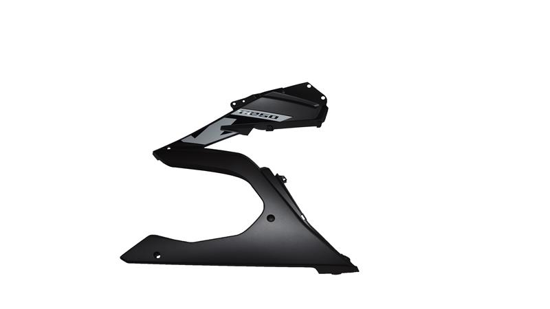 İÇ DİZLİK DEKORU SAĞ SİYAH - BEYAZ (R250)