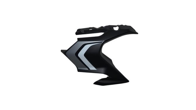 RÜZGARLIK SOL MAT SİYAH (VELOCE150)