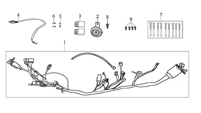MARŞ RÖLESİ (RT250)125-R - NR200