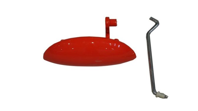 KAPI DIŞ KOLU VE MEKANİZMASI KIRMIZI SOL (D2)